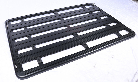 주문 Suv 픽업을 위한 검은 알루미늄 합금 수하물 나바라 루프 랙 online manufacture